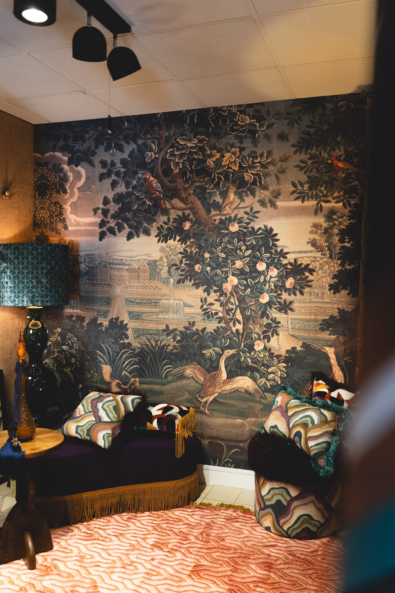 Tapety Wallcolors w showroomie Bohodom Warszawa. Spotkanie designu, koloru i detalu - Wallcolors®