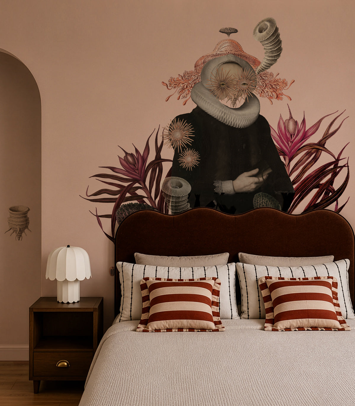 Tapeta Lady Medusa Pink
