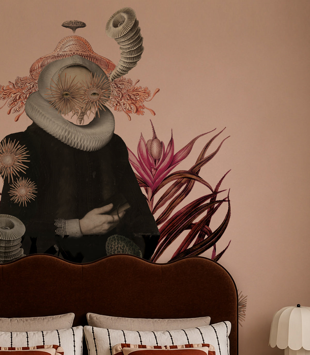 Tapeta Lady Medusa Pink