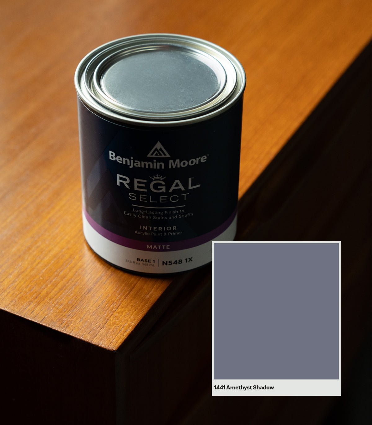 Amethyst Shadow 1441 - Wallcolors®