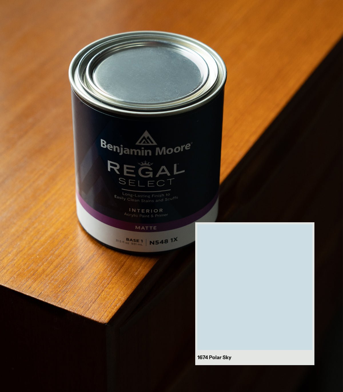 Polar Sky 1674 - Wallcolors®