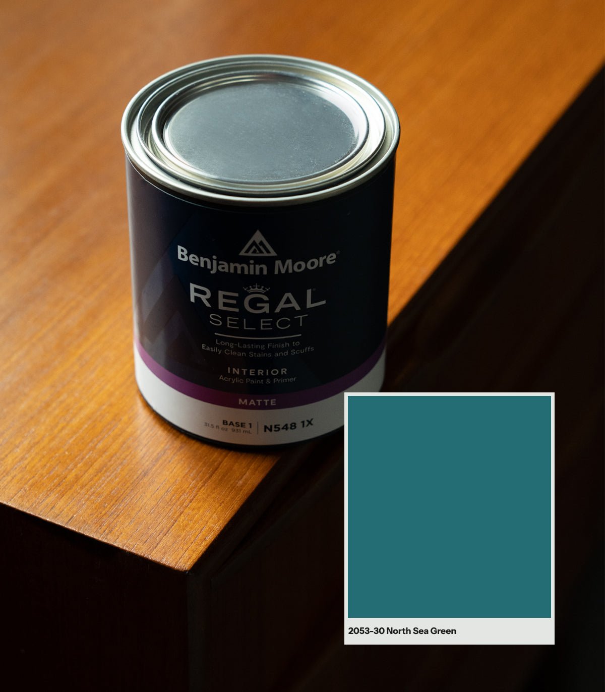 North Sea Green 2053 - 30 - Wallcolors®
