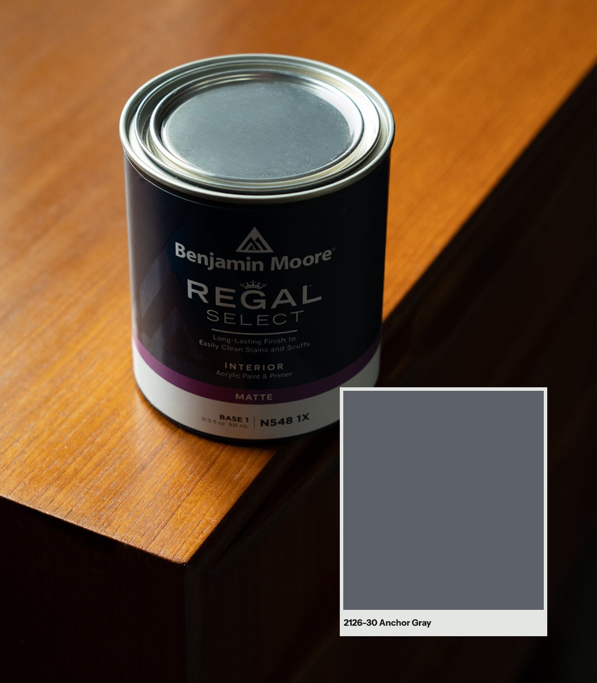 Anchor Gray 2126 - 30 - Wallcolors®