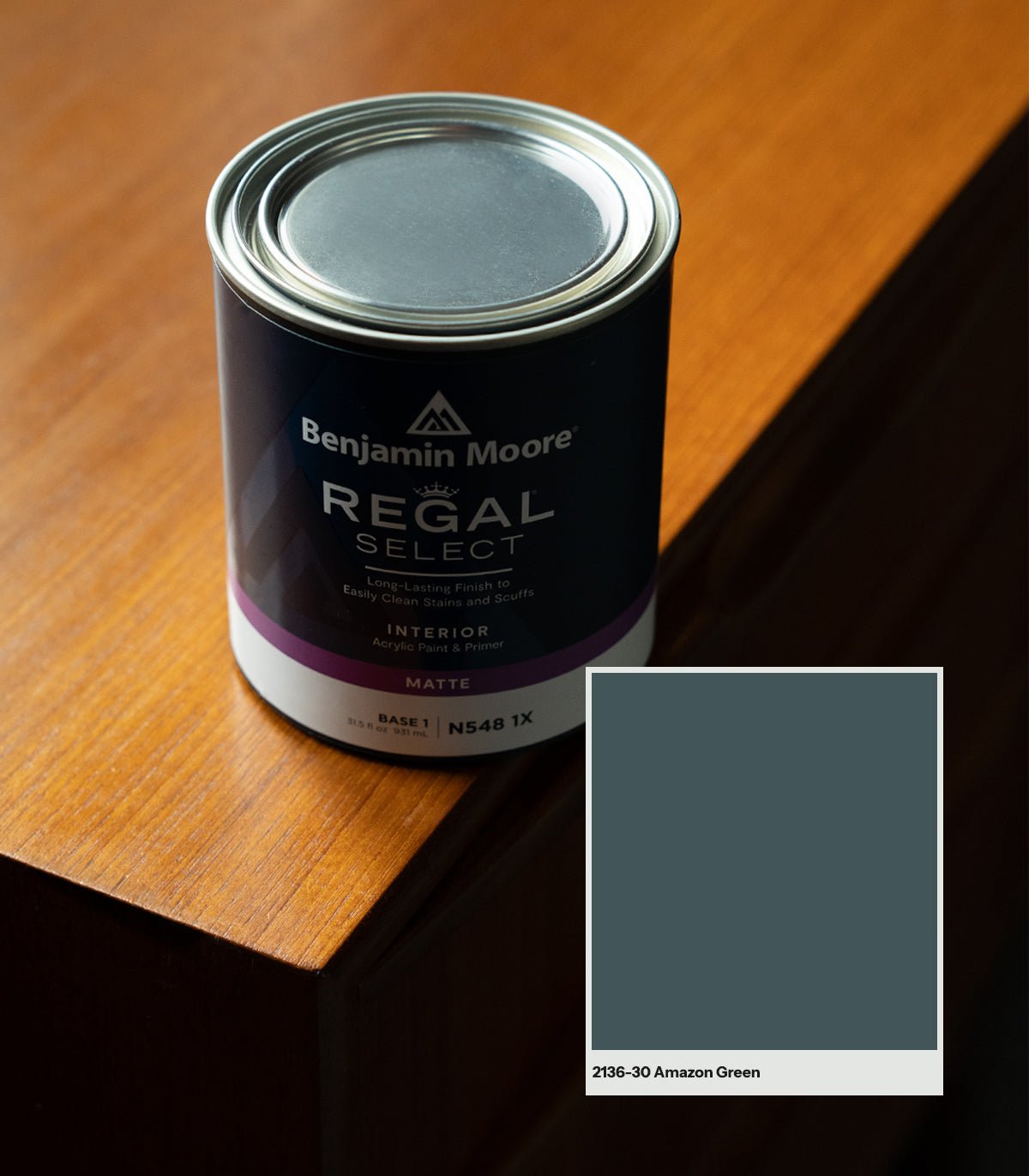 Amazon Green 2136 - 30 - Wallcolors®