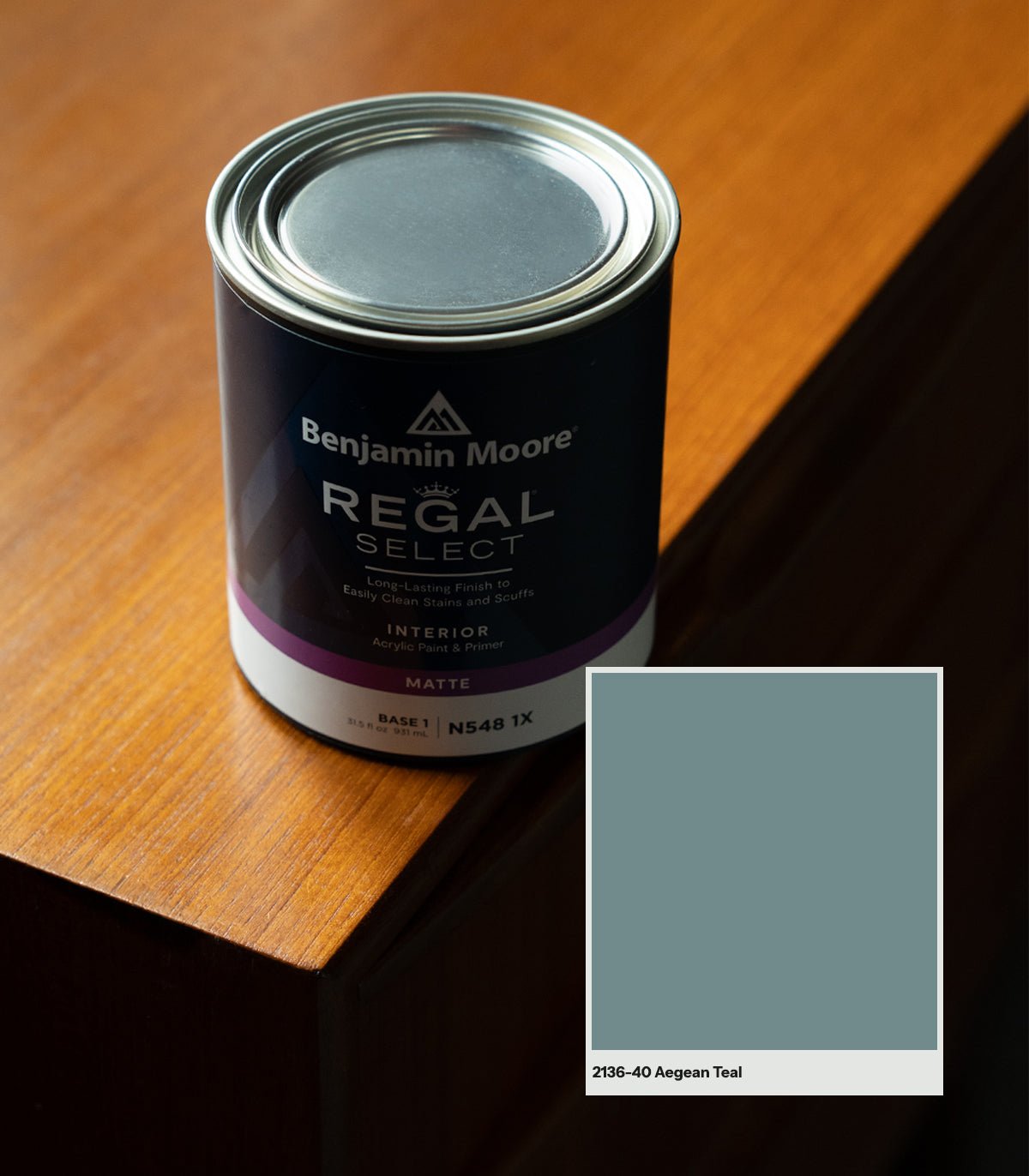 Aegean Teal 2136 - 40 - Wallcolors®