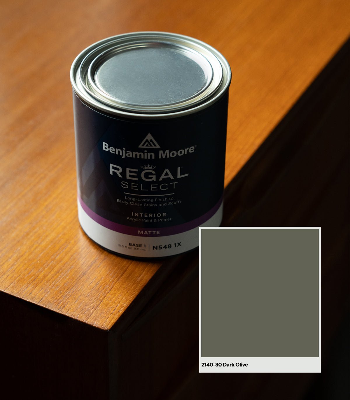 Dark Olive 2140 - 30 - Wallcolors®