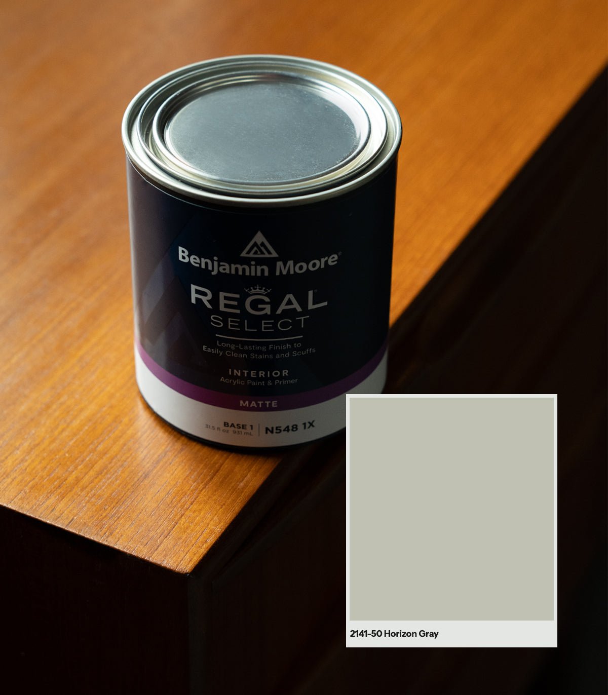 Horizon Gray 2141 - 50 - Wallcolors®
