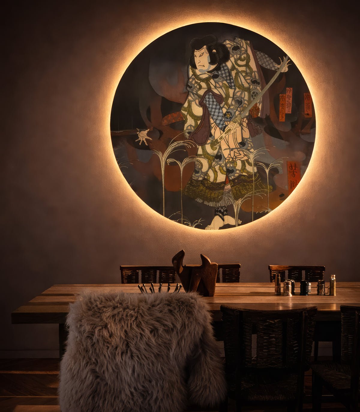Dots Lighting Shoguns Shadow - Wallcolors®