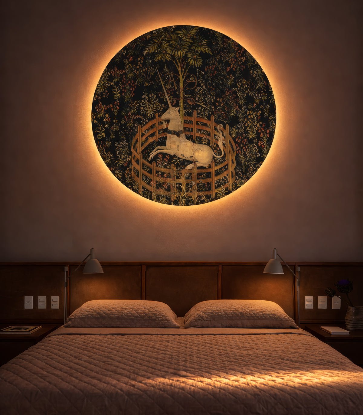 Dots Lighting Unicorn - Wallcolors®