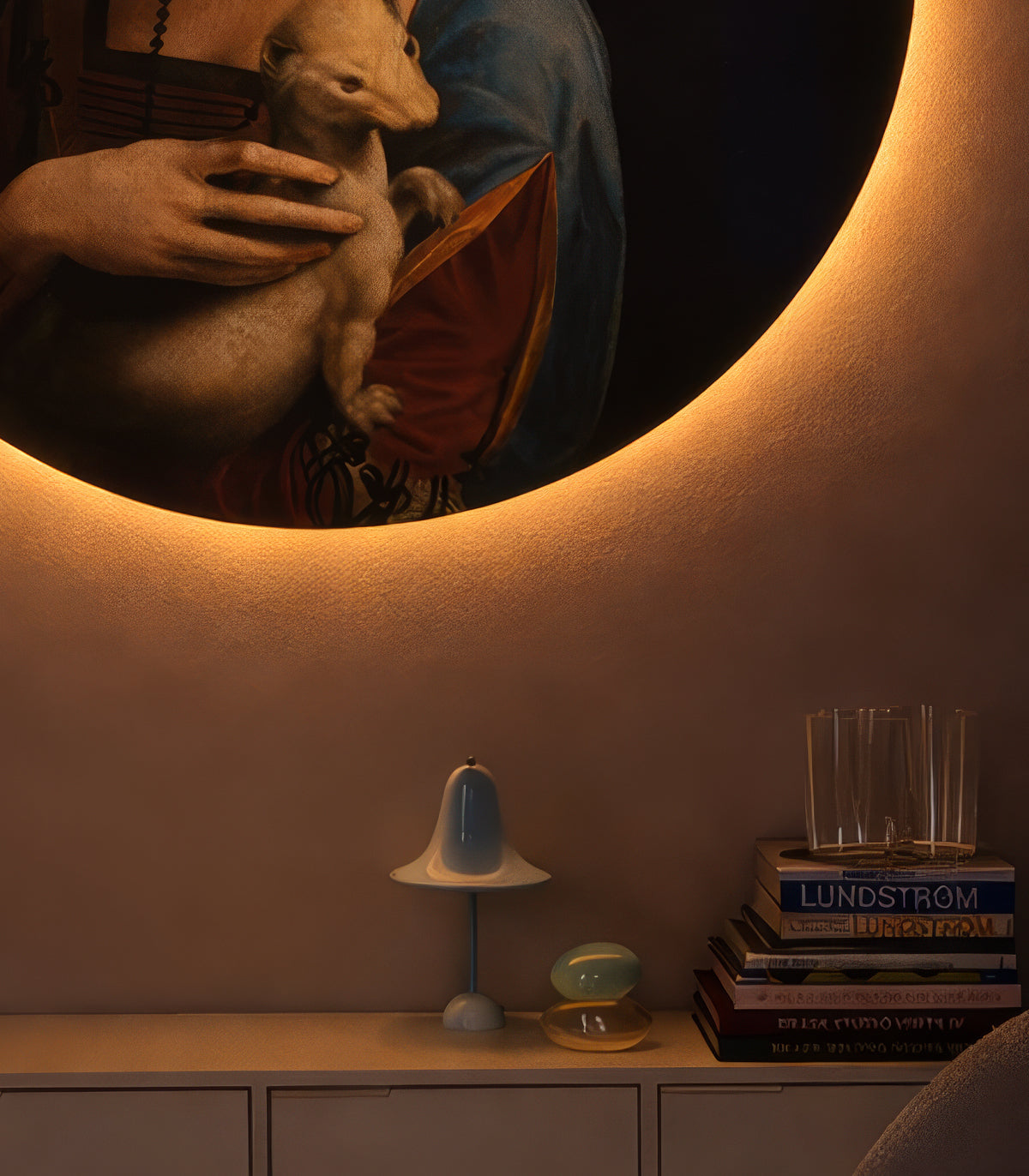 Dots Lighting Lady with an Ermine