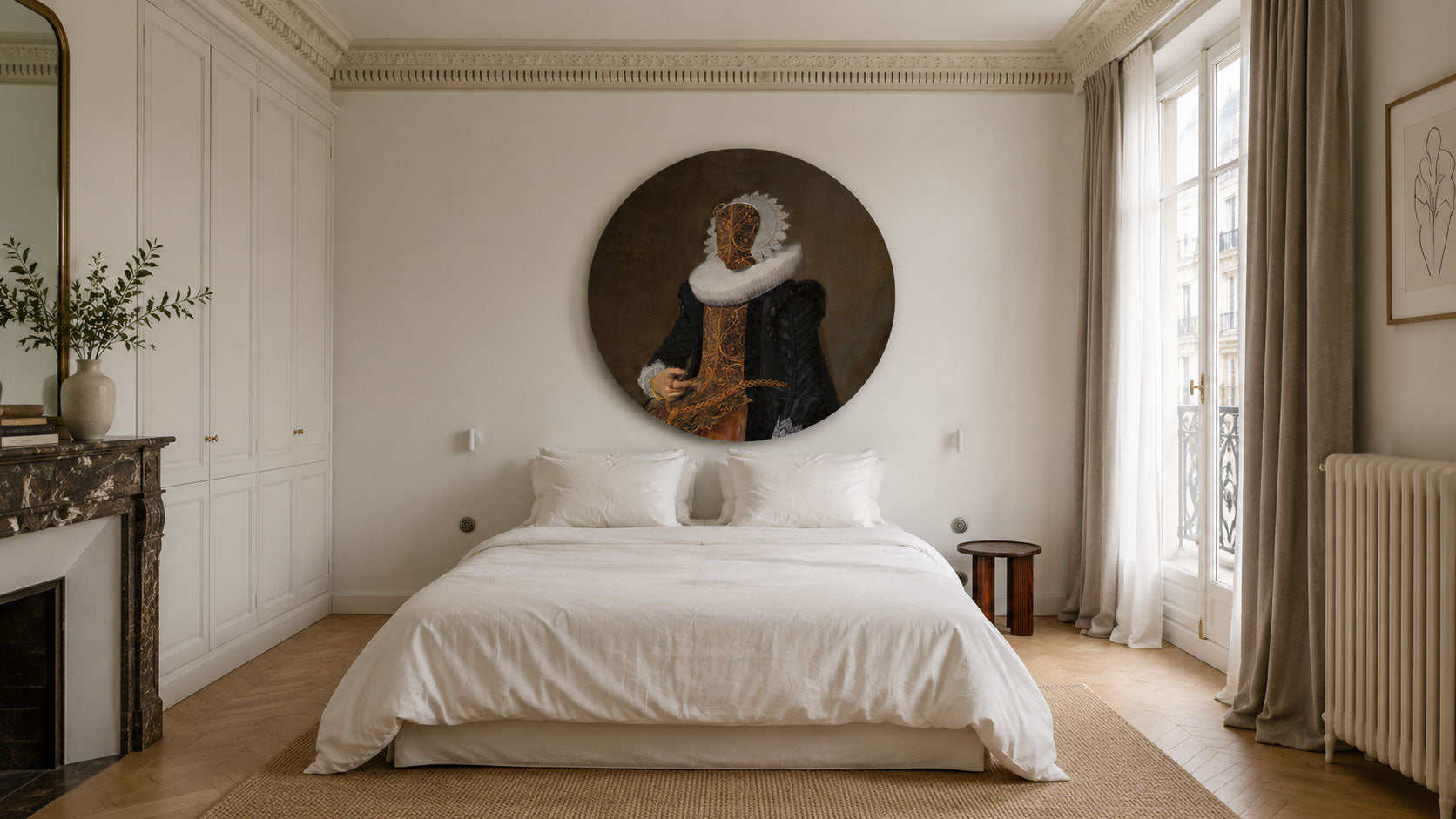 Dots Baroque Lady