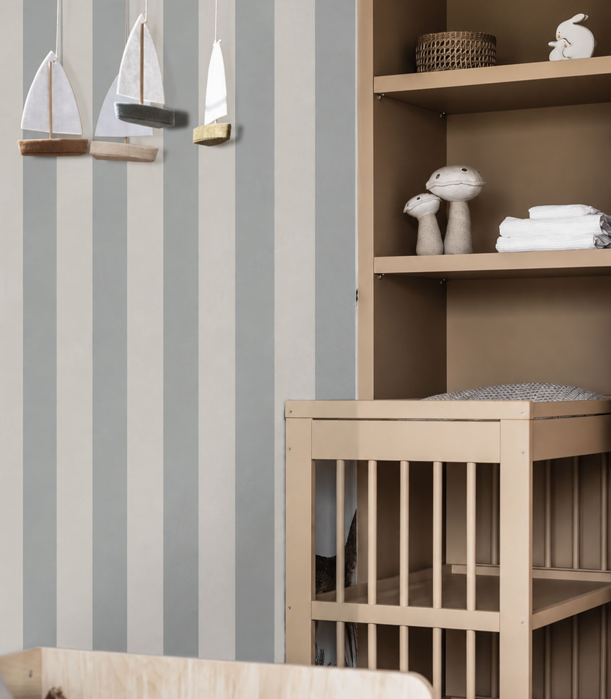 Tapete Bold Stripe Storm