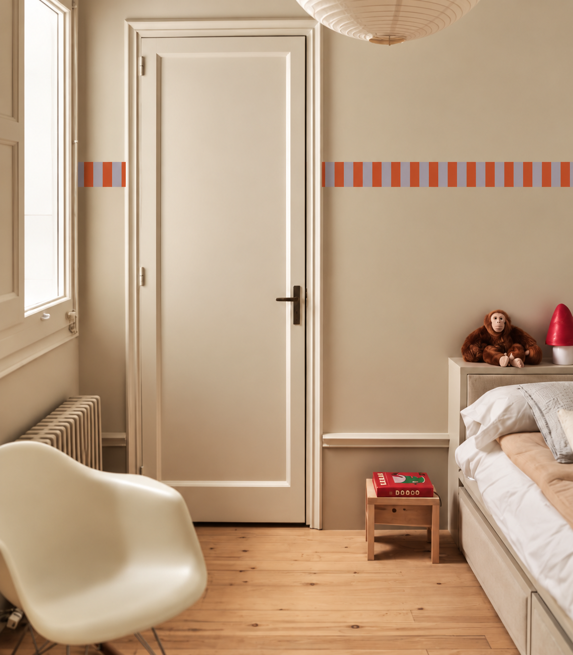 Border Stripe Terracotta