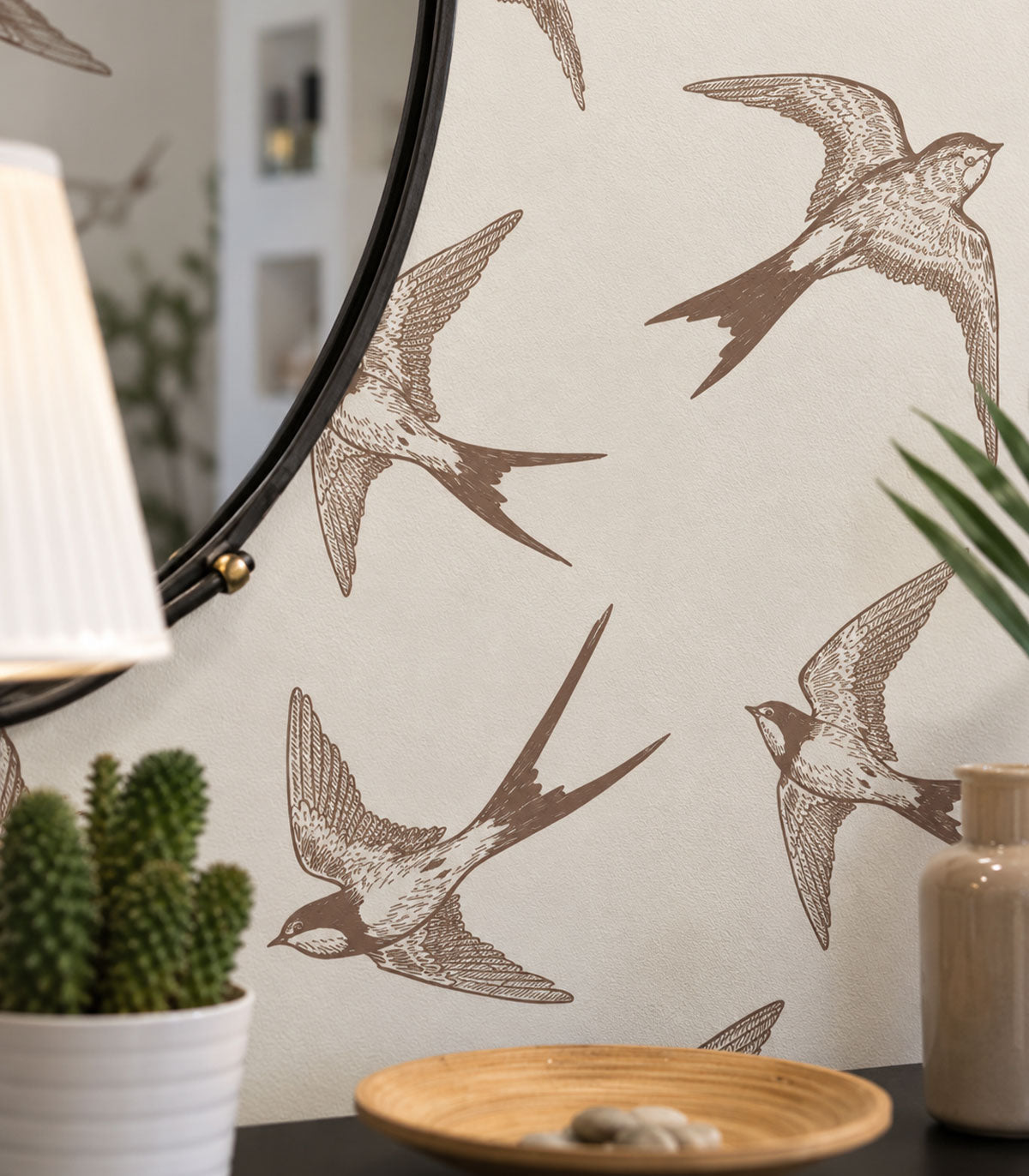 Tapeta Brown Swallow