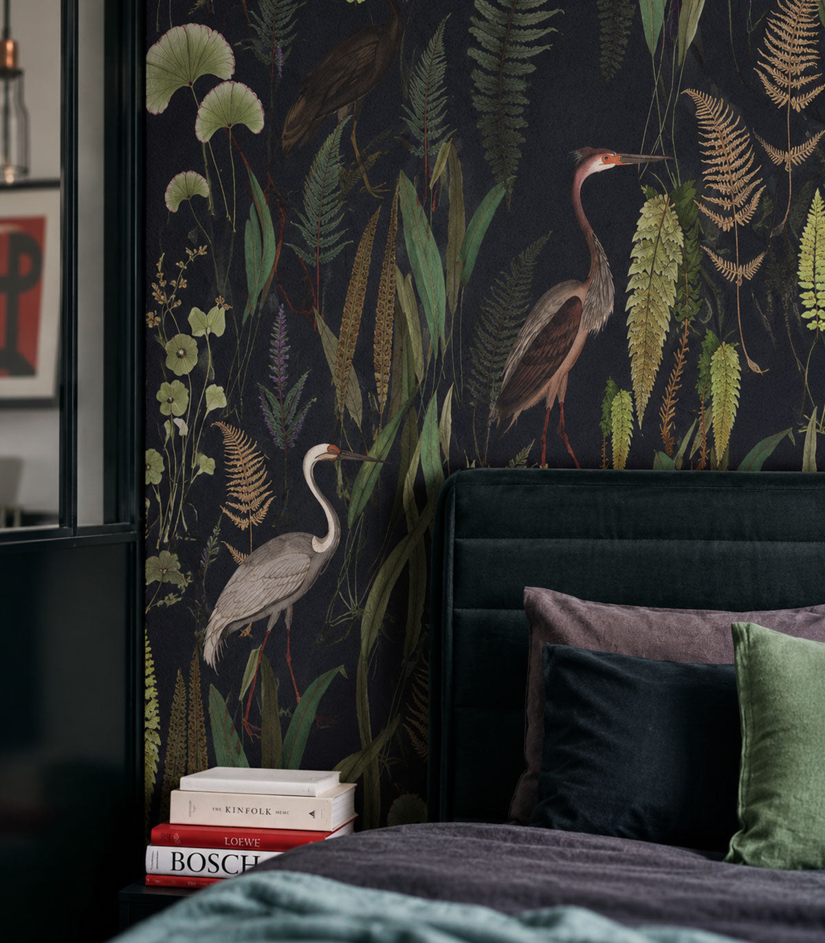 Tapete Calm Heron Navy