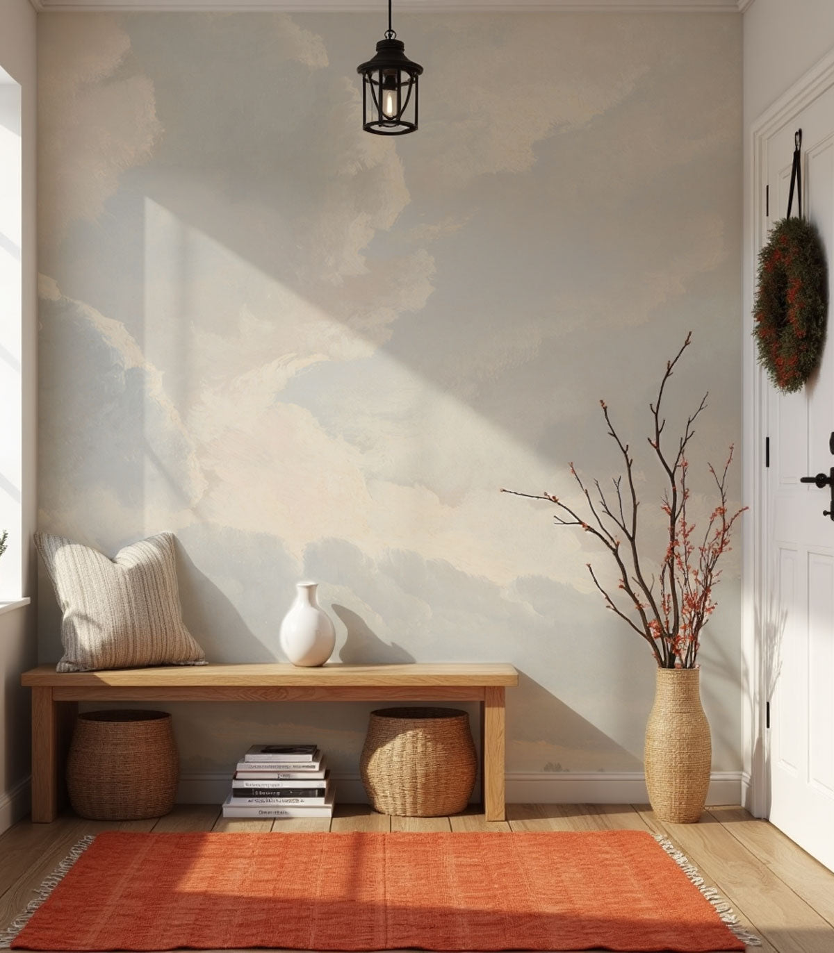 Cloudy sky wallpaper