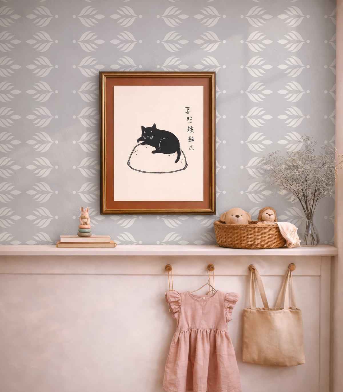 Tapeta Cottage Bloom Deep - Wallcolors®