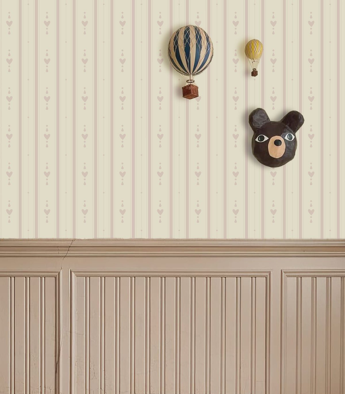 Tapeta Cottage Stripe - Wallcolors®