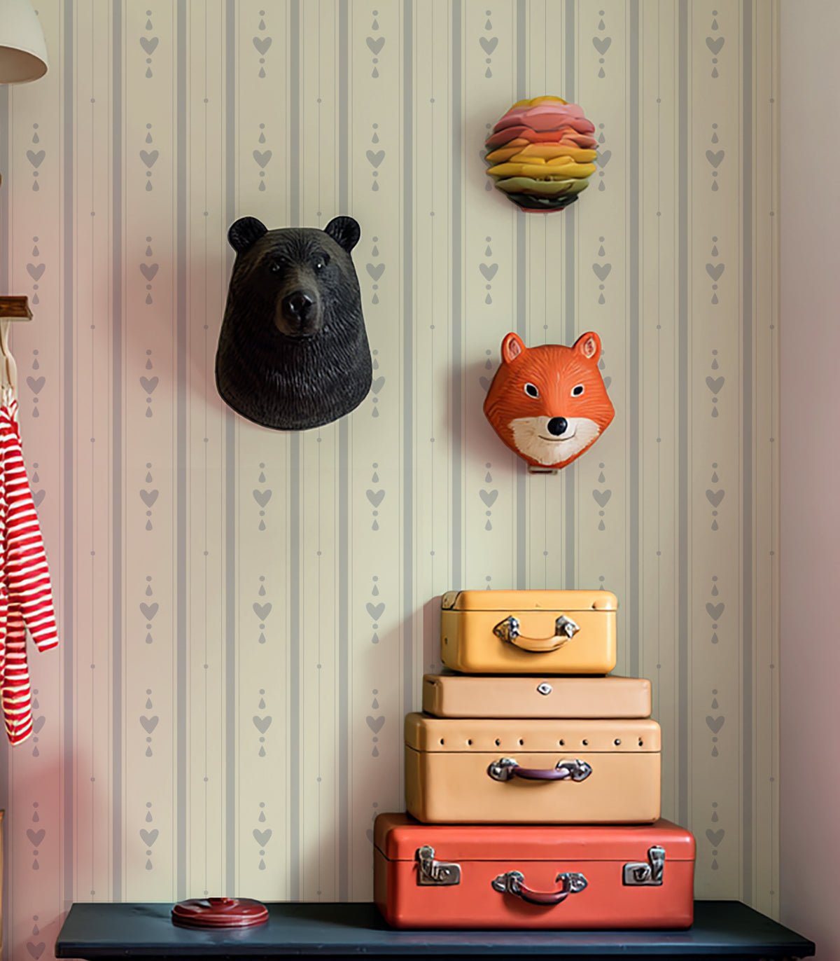 Tapeta Cottage Stripe - Wallcolors®