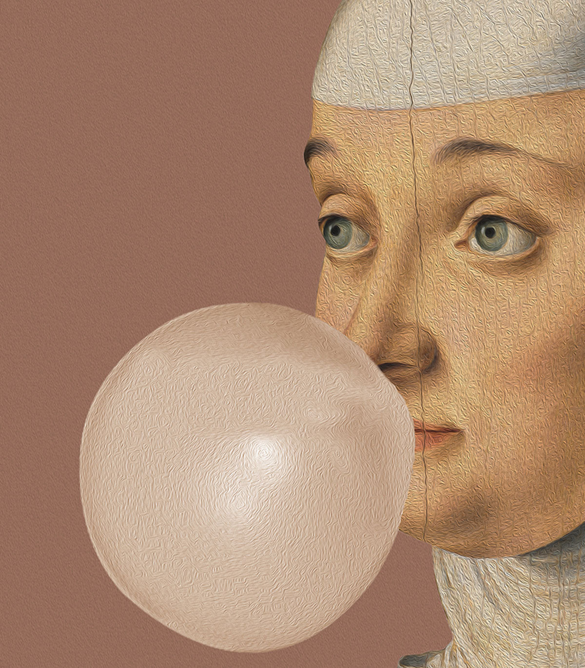 Dots Woman with Bubble Gum Mocha