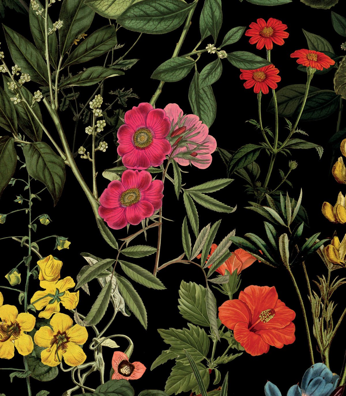 Dots Dark Meadow - Wallcolors®