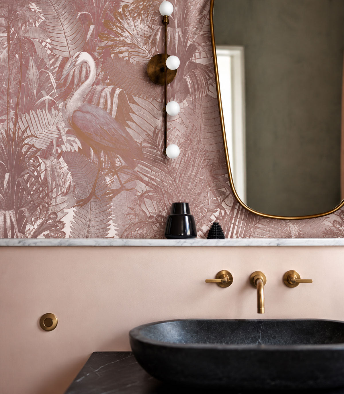 Wallpaper Desert Tropics Pink