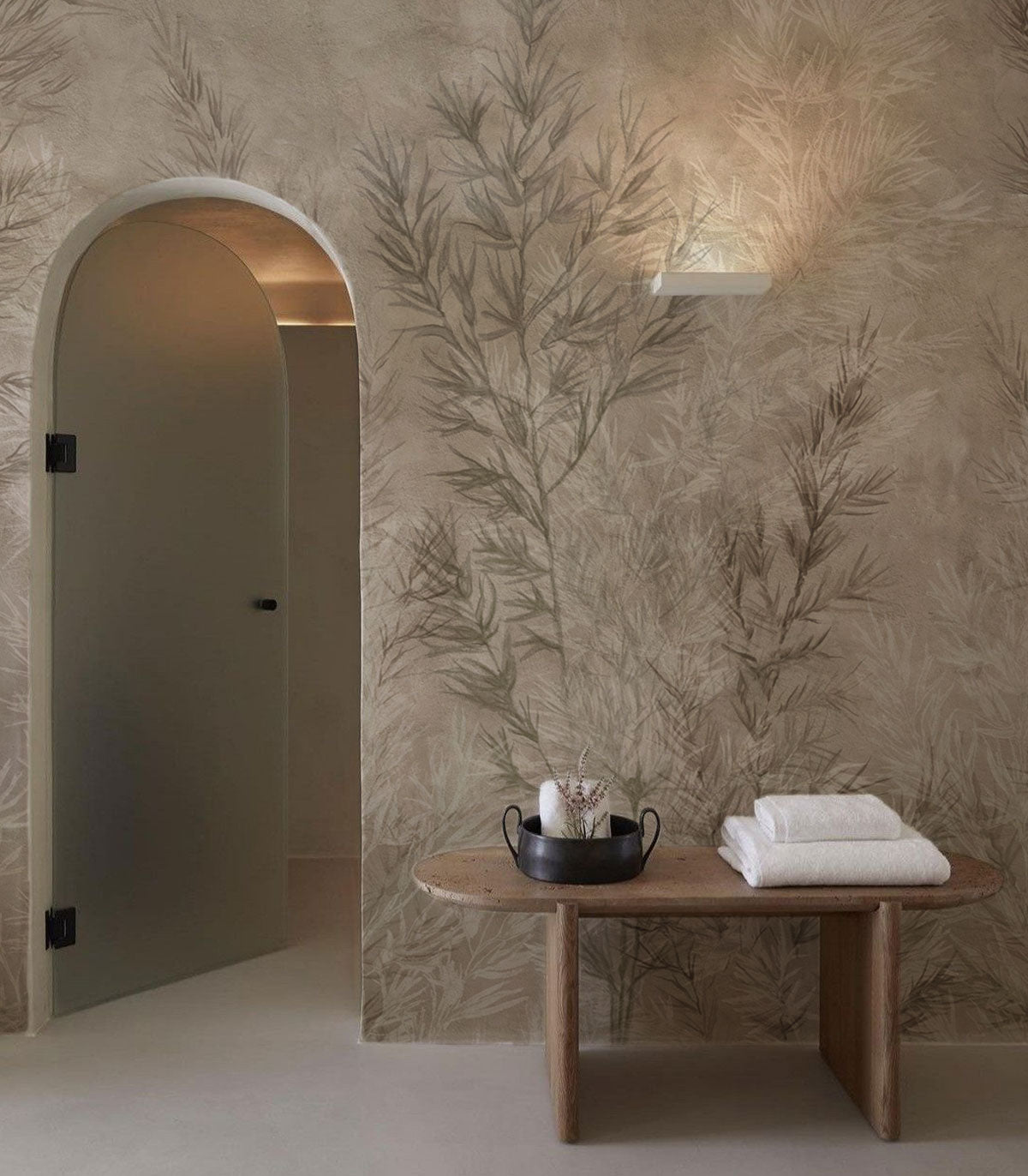 Tapeta Dry grass beige