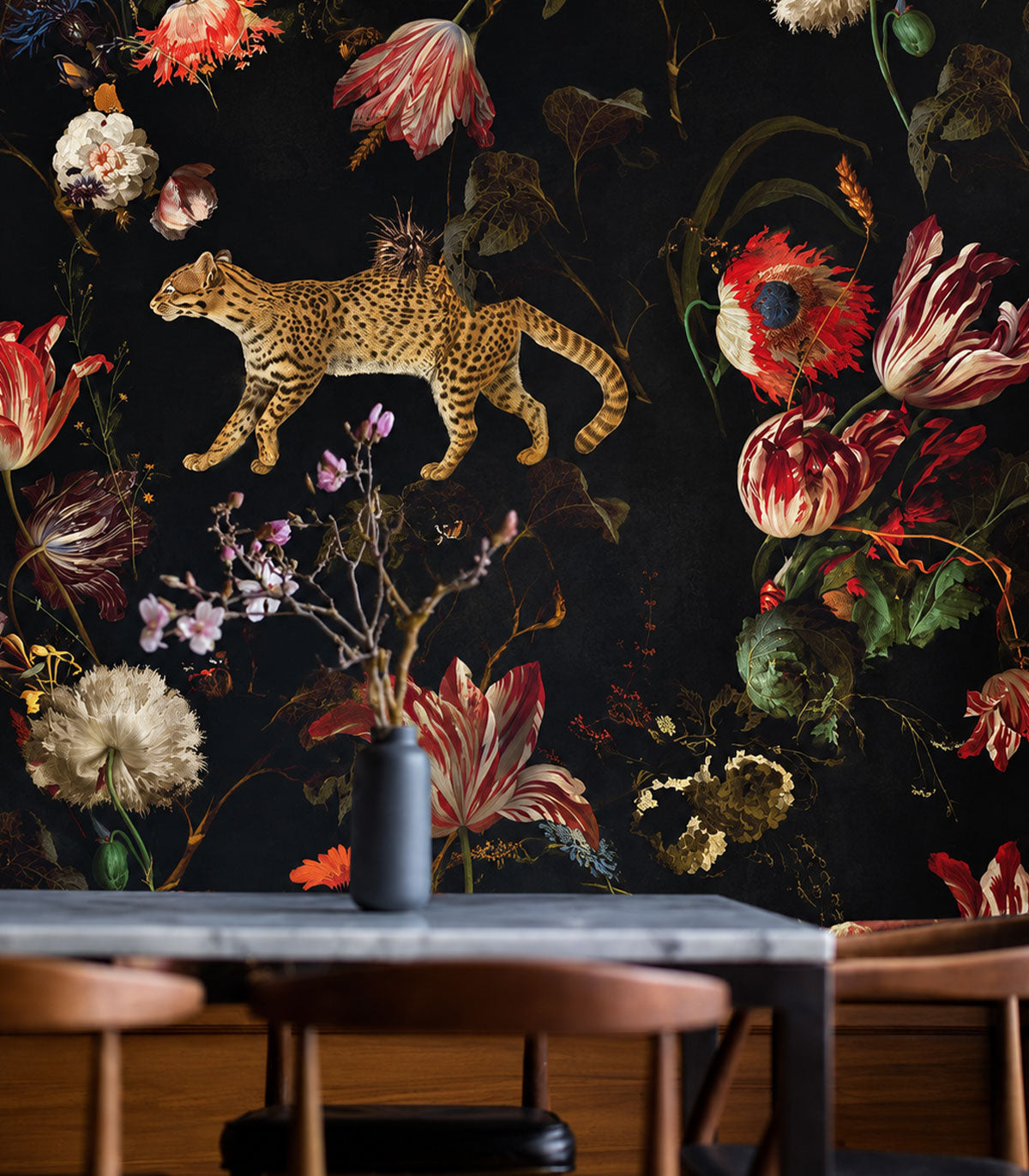 Wallpaper Dutch Flowers