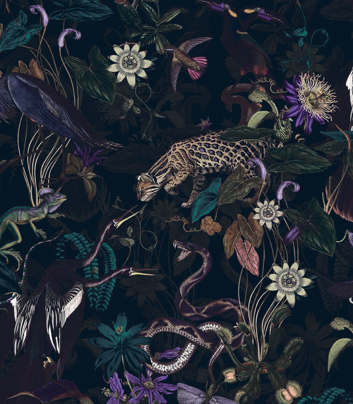 Tapeta Enchanted Garden Toxic - Wallcolors®