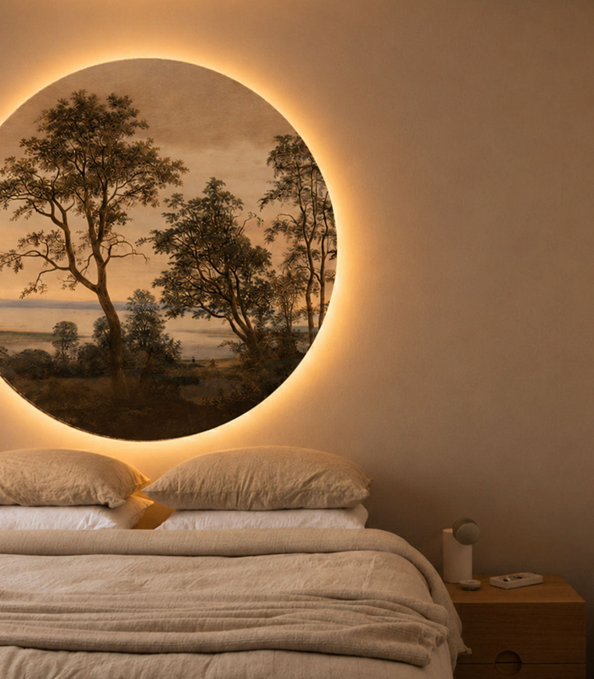Dots Lighting Evening Grove