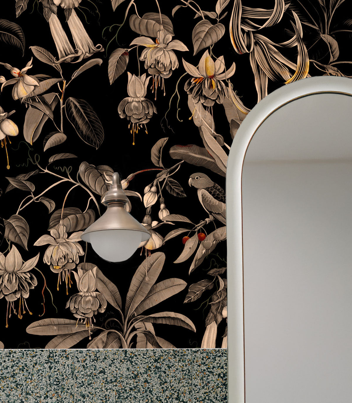 Frida sepia wallpaper