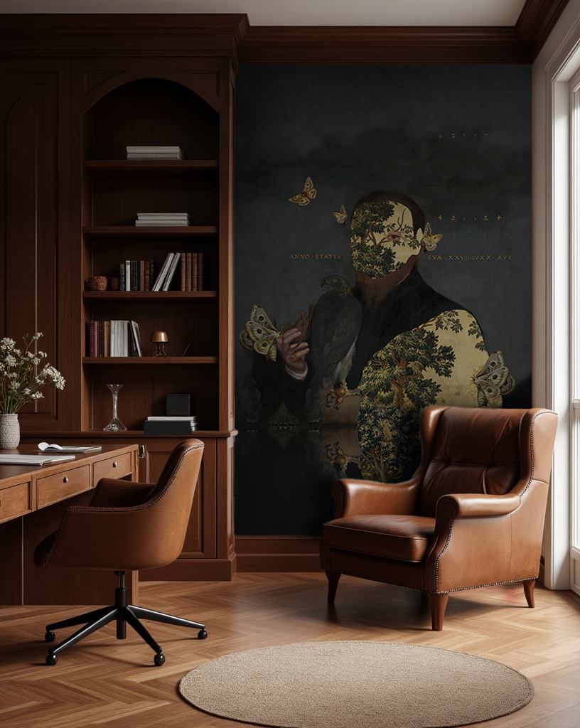 Gentleman Moth Wallpaper