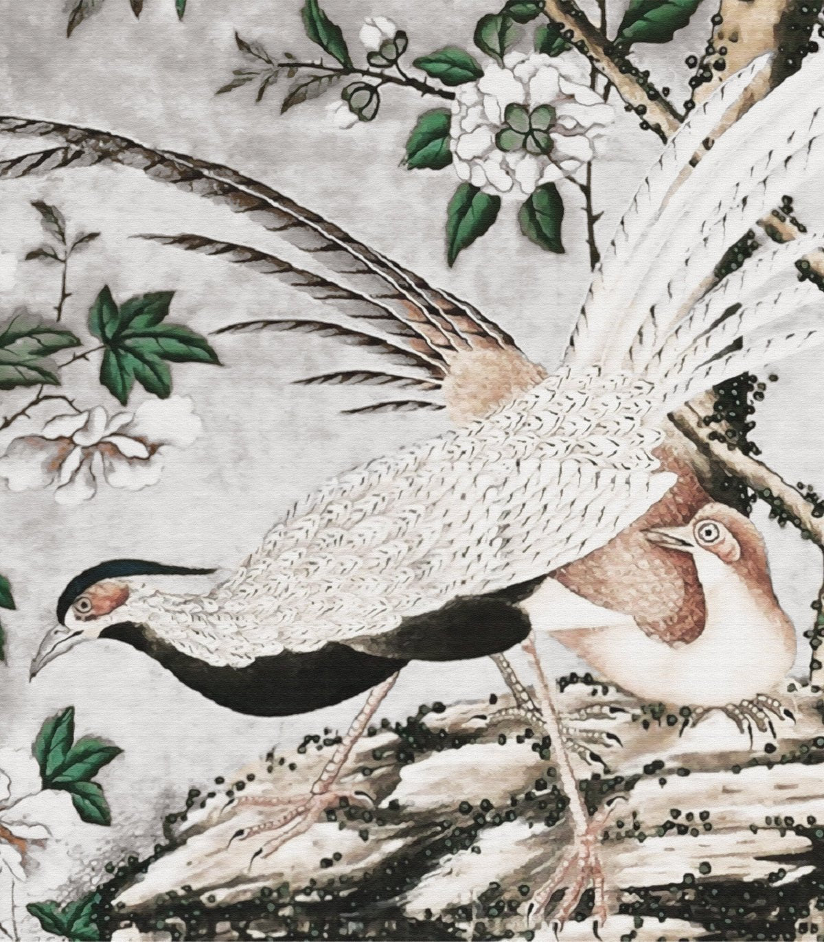 Tapeta Gray Chinoiserie - Wallcolors®