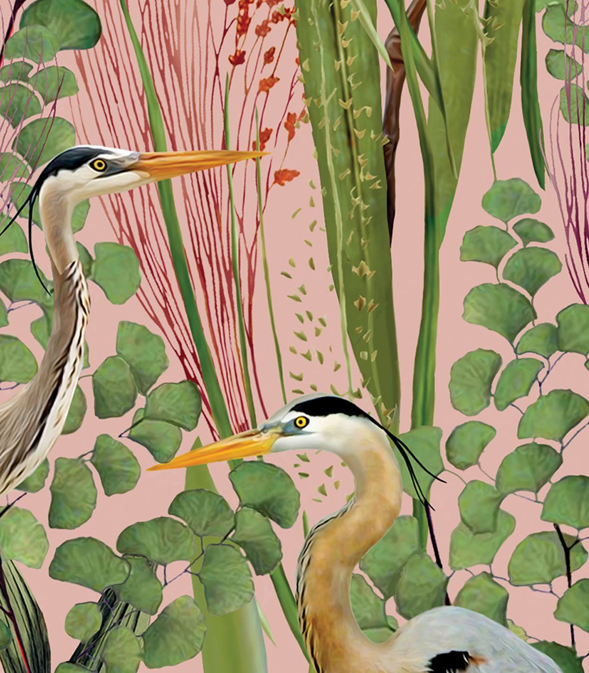 Tapeta Herons - Wallcolors®