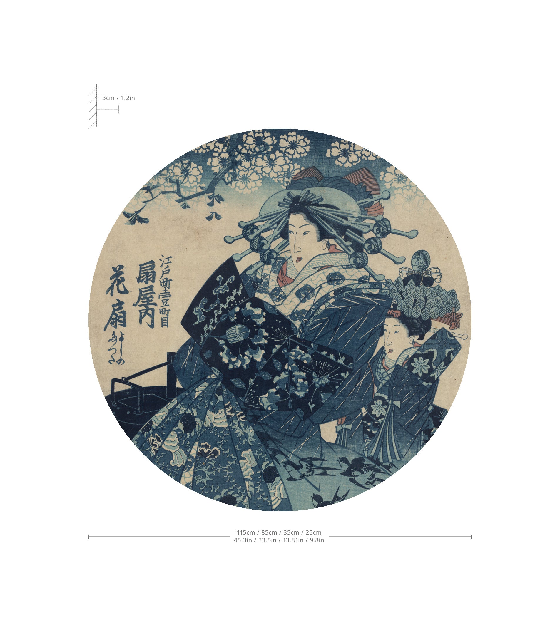 Dots Lighting Indigo Reverie