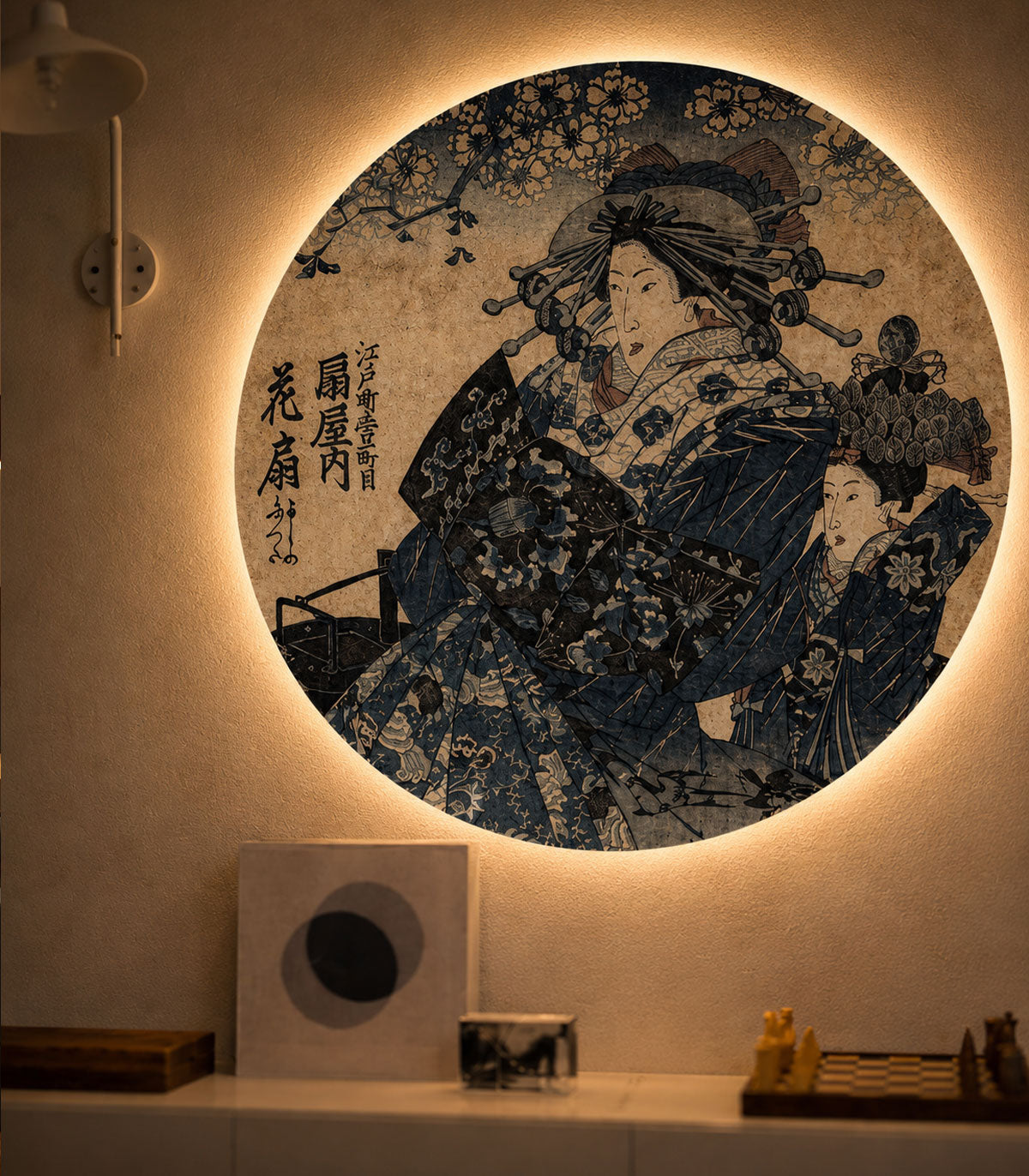 Dots Lighting Indigo Reverie