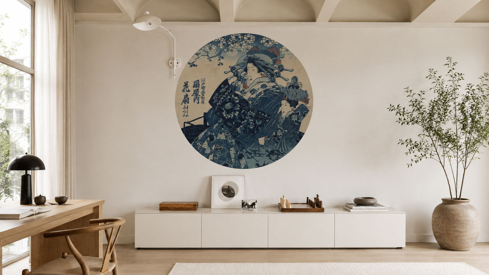 Dots Indigo Reverie