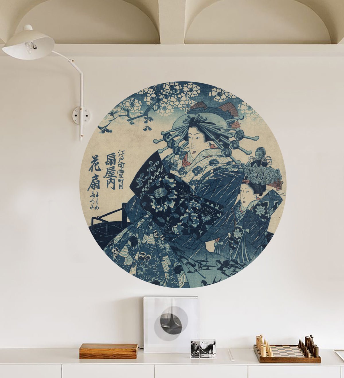 Dots Lighting Indigo Reverie - Wallcolors®