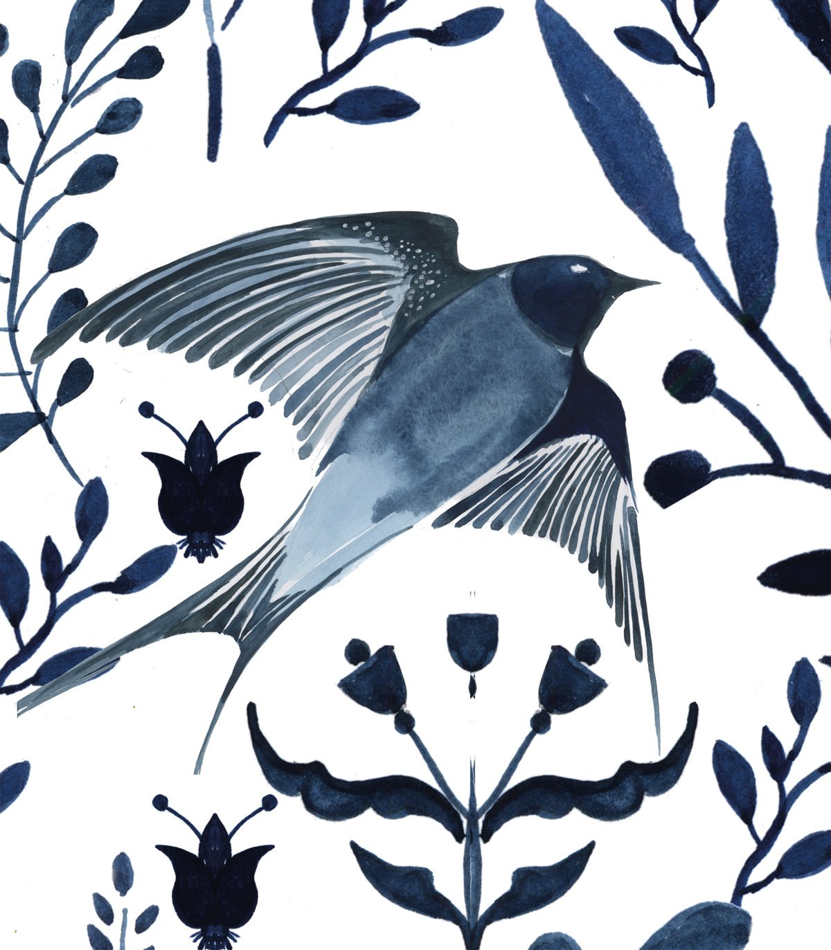 Tapeta Ink Animals - Wallcolors®