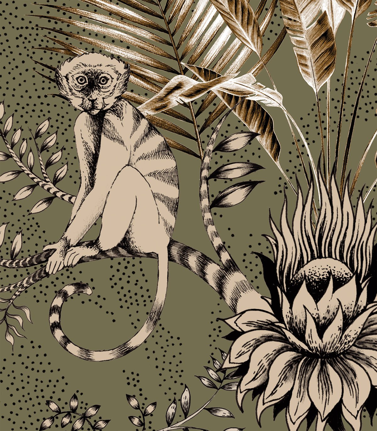 Tapeta Jungle Team - Wallcolors®