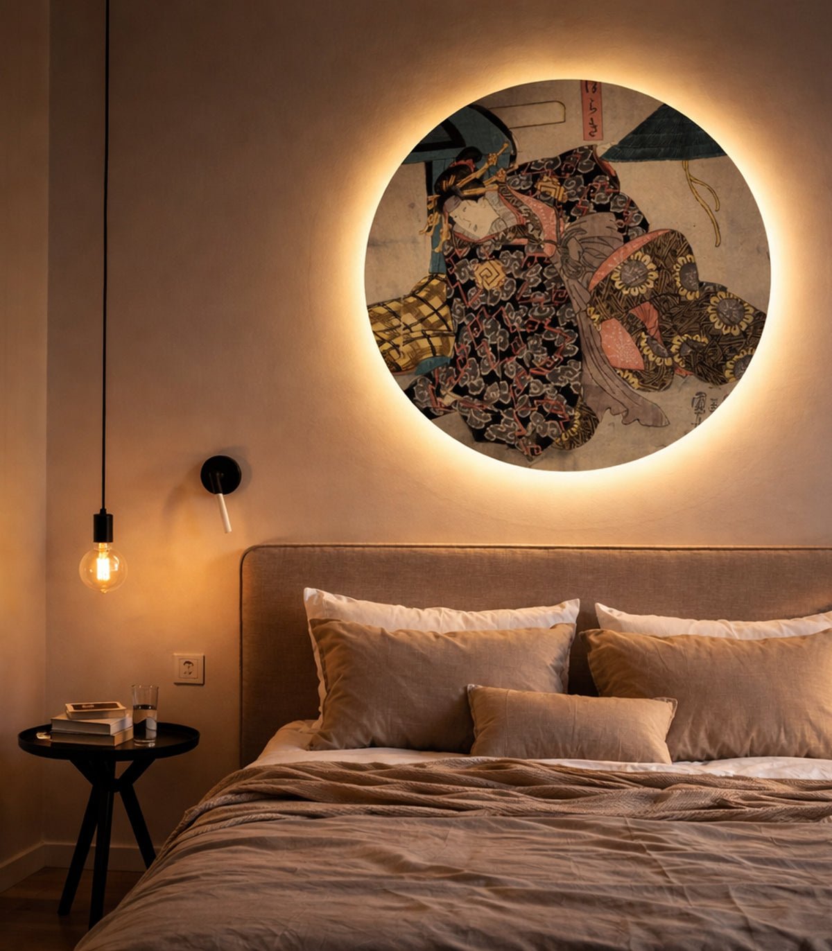 Dots Lighting Kabuki Encounter - Wallcolors®