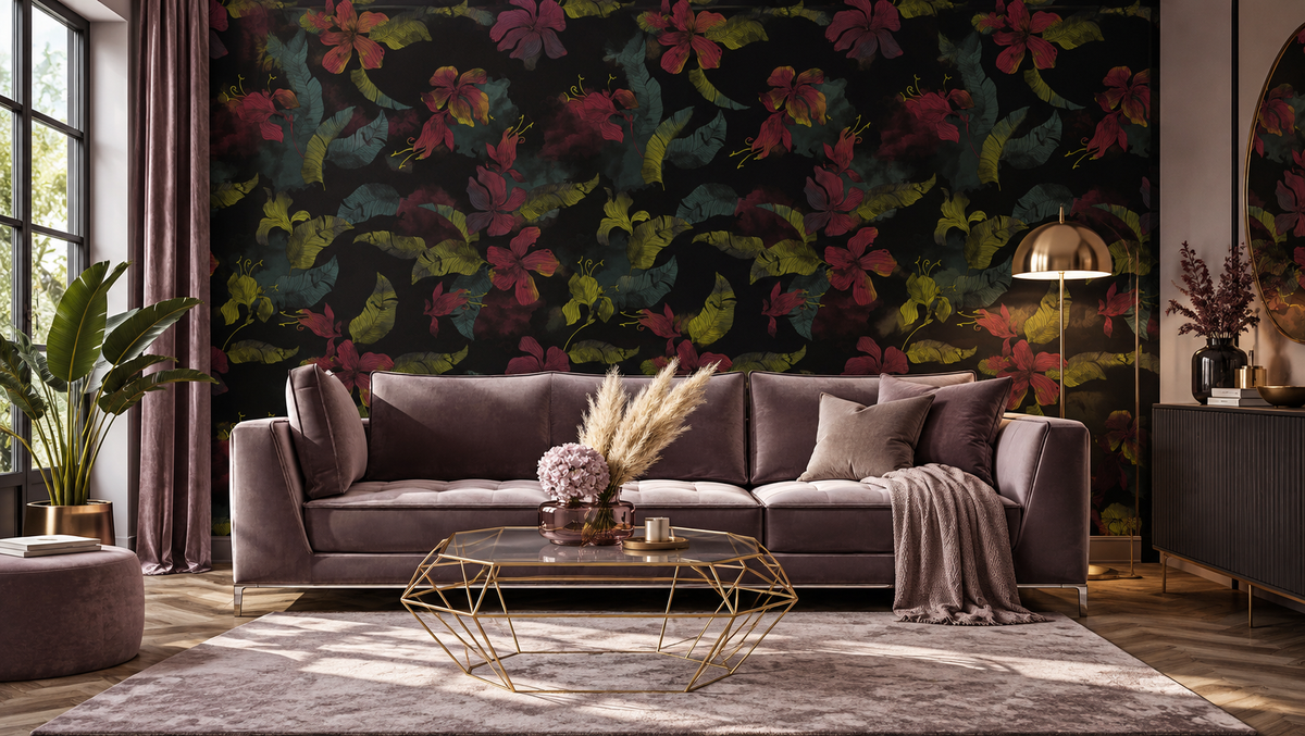 Papel pintado Lilies