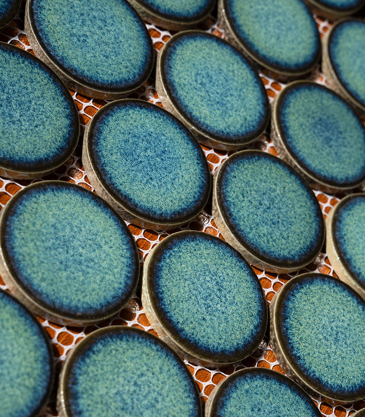 Kreise Punkte Atlantic Gloss Mosaik