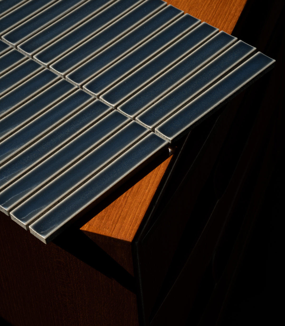 Piano cobalt jeans blue mosaic