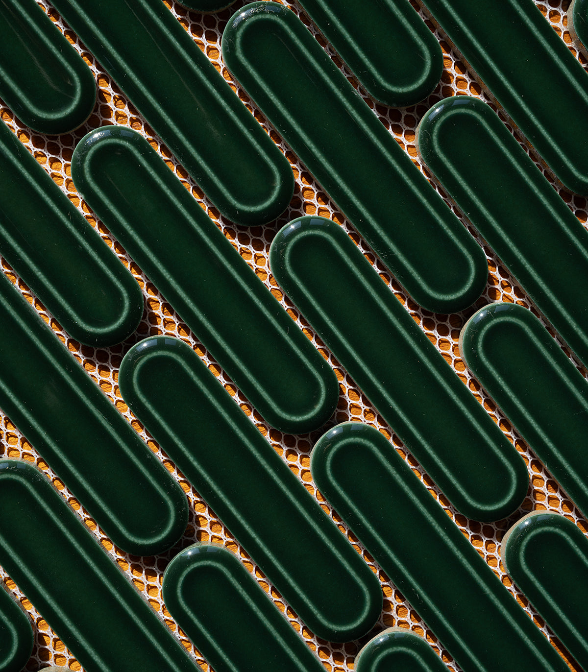 Savoiardi emerald green mosaic