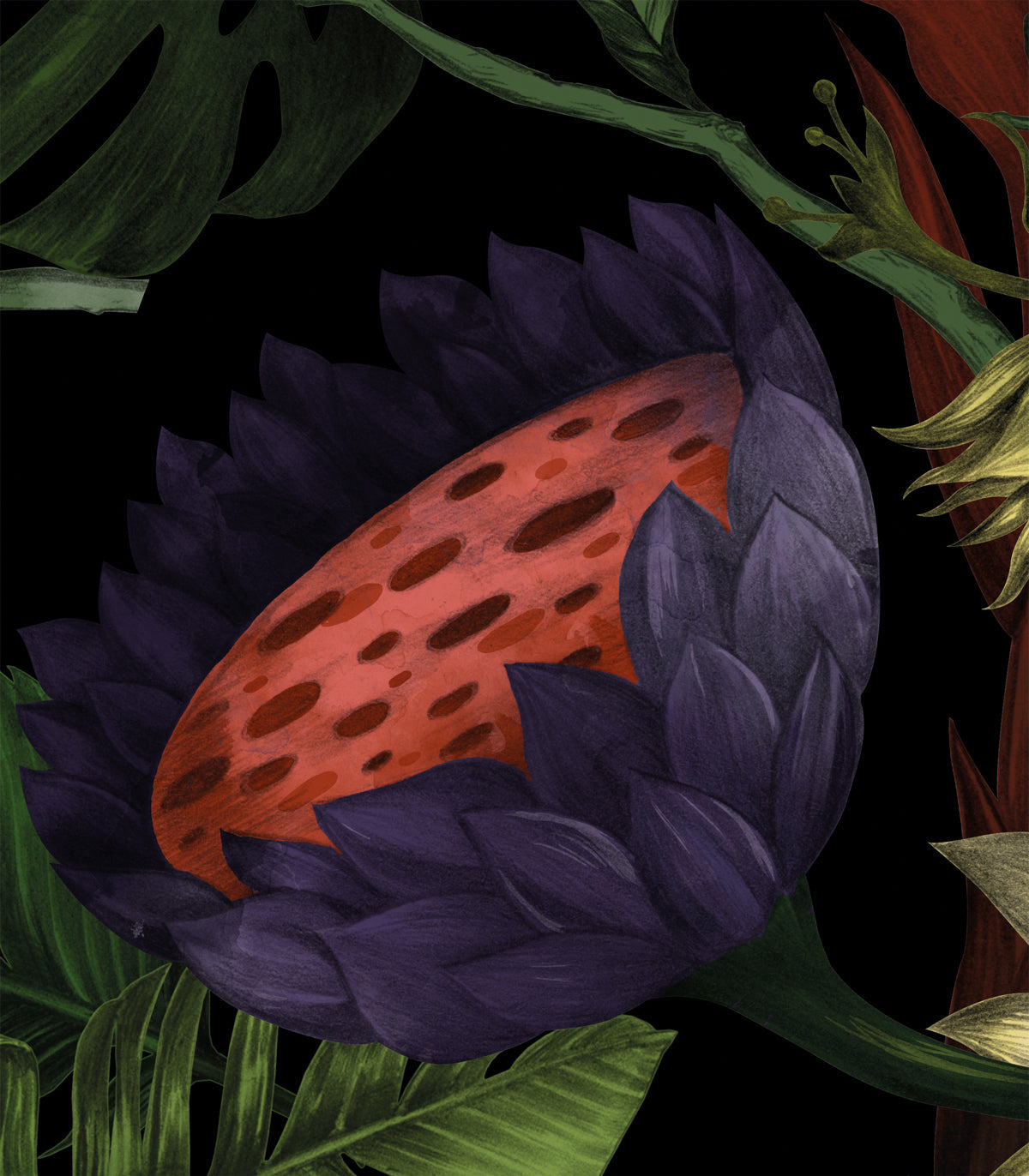 Tapeta Mysterious Flower