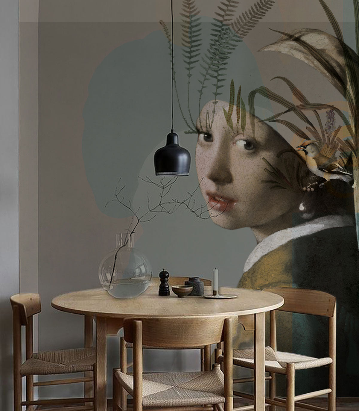 Tapeta Nature girl with the pearl