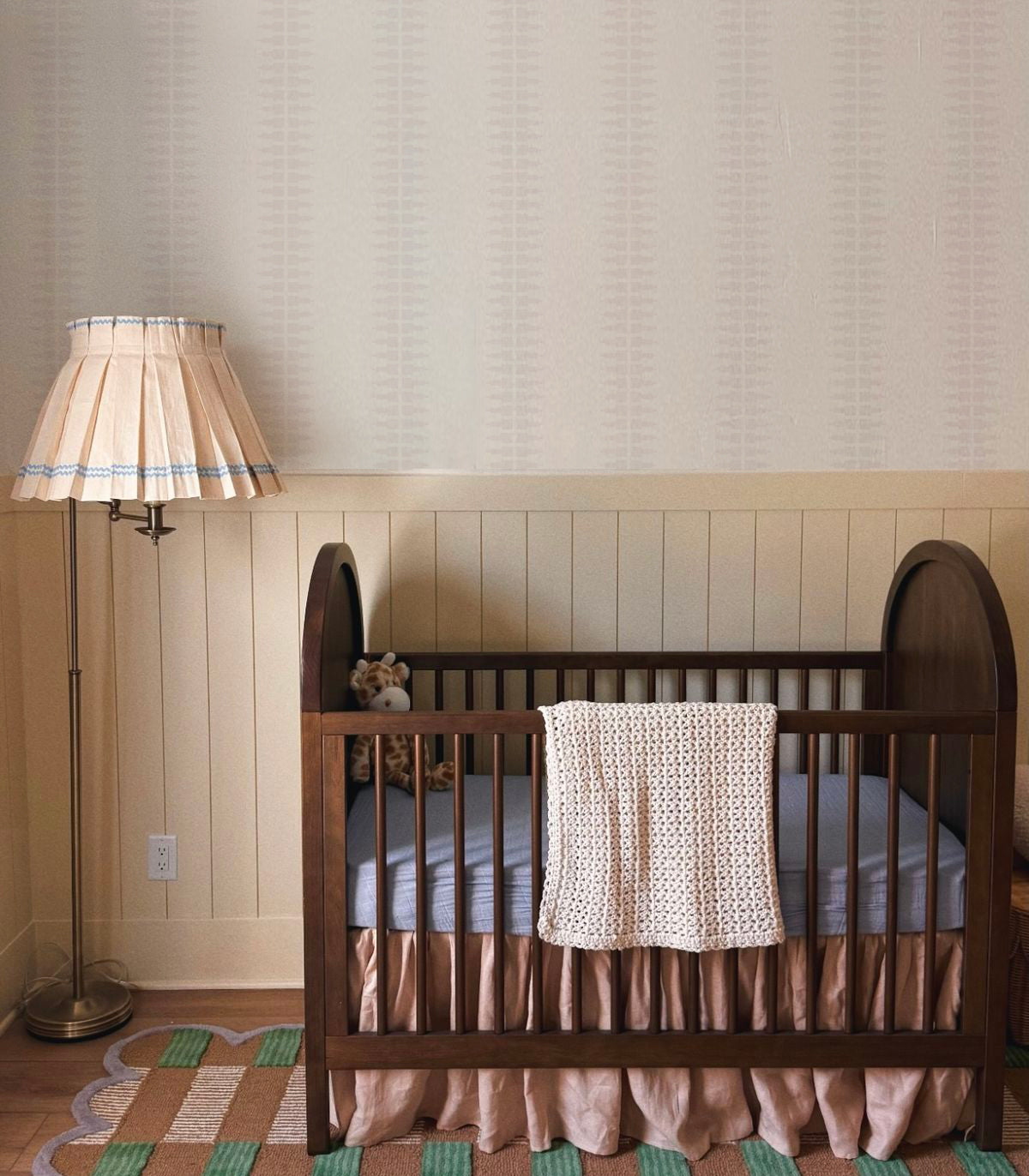 Tapeta Ornament Line Mist Soft Sand