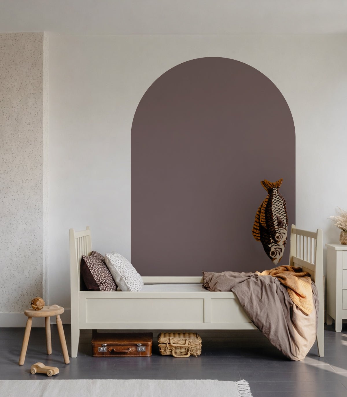 Arch Solid Powdered Earth - Wallcolors®