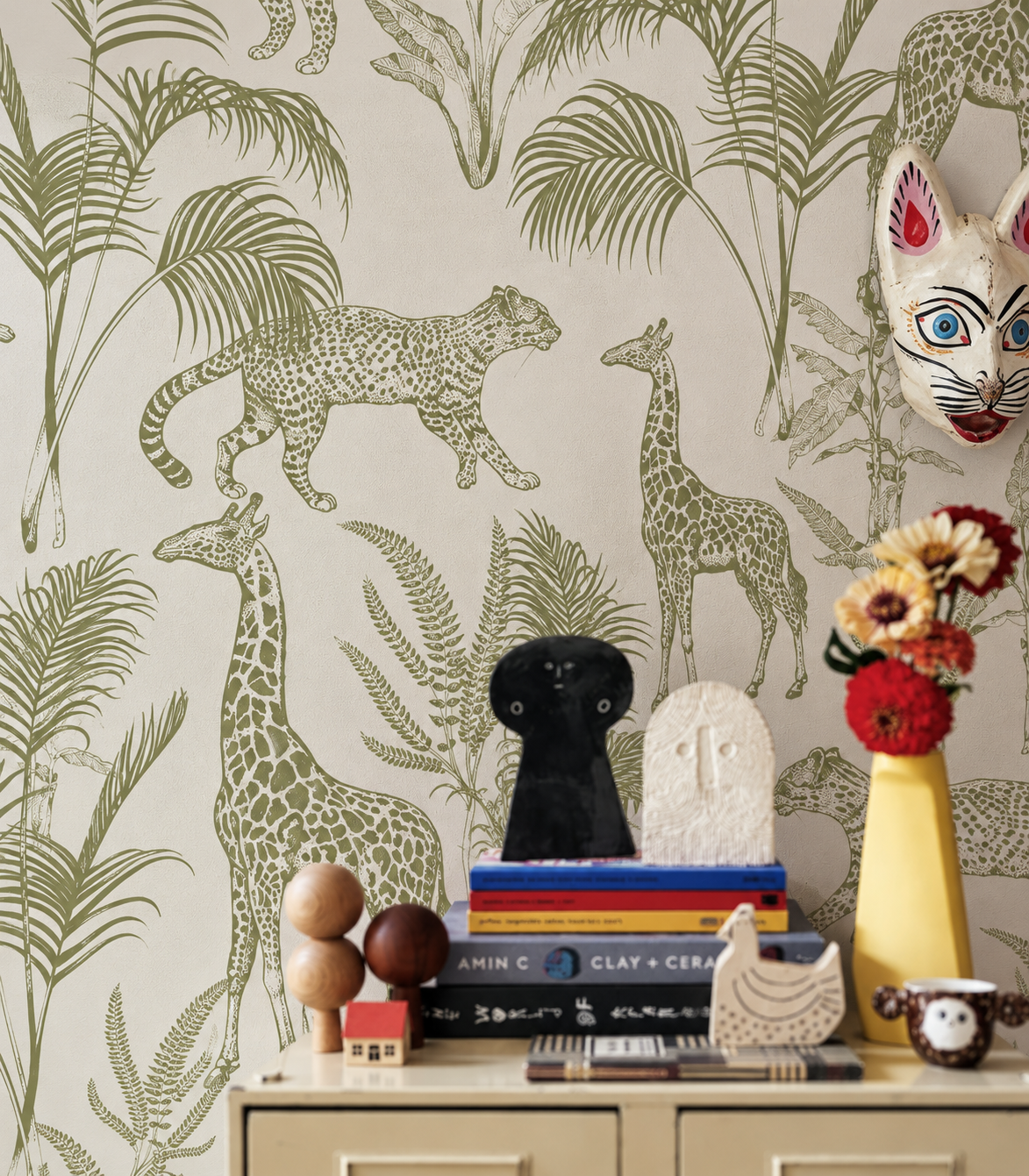 Tapeta Safari Green